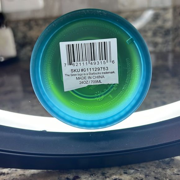 Starbucks 2022 Mountain Dew Jelly Grid Venti Tumbler | NWT - Picture 5 of 5